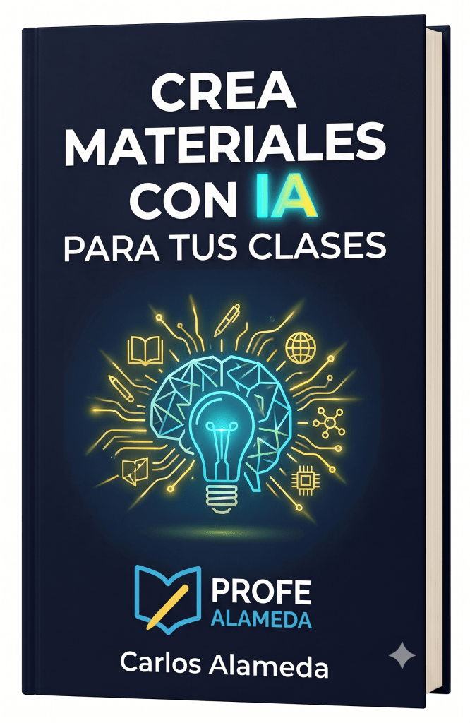Simulación del libro: Crea materiales con IA para tus clases. 